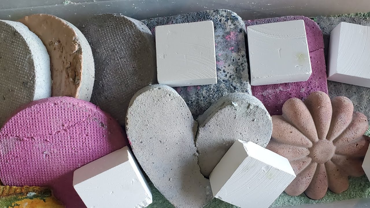 Large Gym Chalk Reforms & Crunchy Fresh Blocks| ASMR | Oddly Satisfying | 4+ min Powder Play