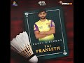 Sai praneeth birt.ay wishes to an amazing all round player