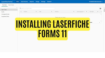 How-to Install Laserfiche Forms 11