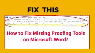 How to Fix Missing Proofing Tools on Microsoft Word? screenshot 4