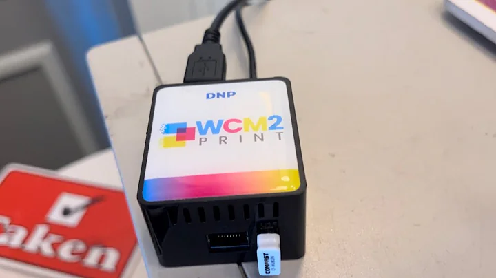 How to use DNP WCM2 for Photo Booth Wireless Prints