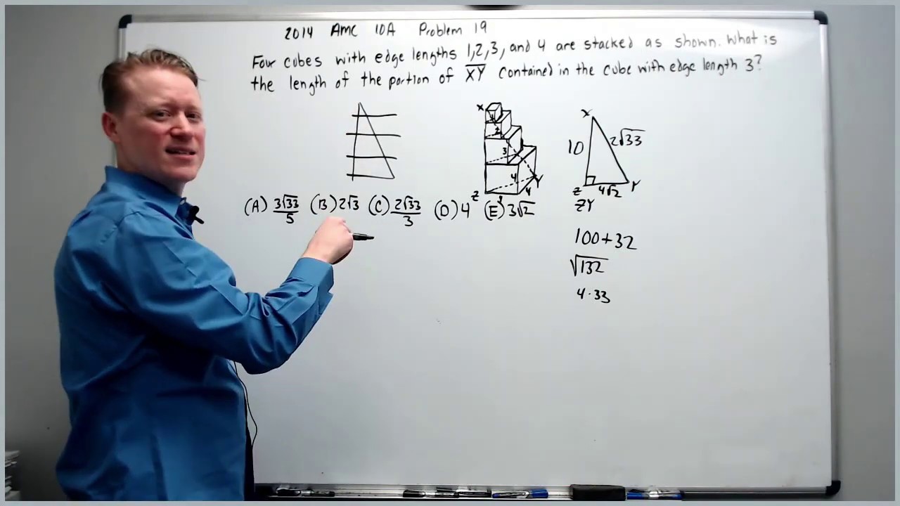 2014 AMC 10 A, Problem 19 (By request) - YouTube