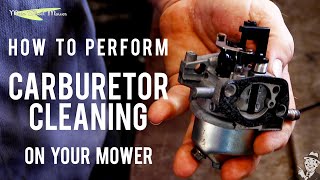 How to Clean Mower Carburetor - MainStreetMower