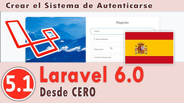 05.01 - Curso de Laravel 6.0 - Crear el Sistema de Autenticación