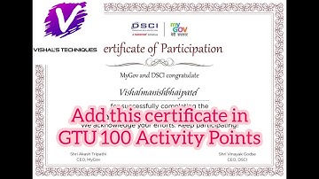 Cyber Security Awareness Quiz | GTU 100 Points Certificate