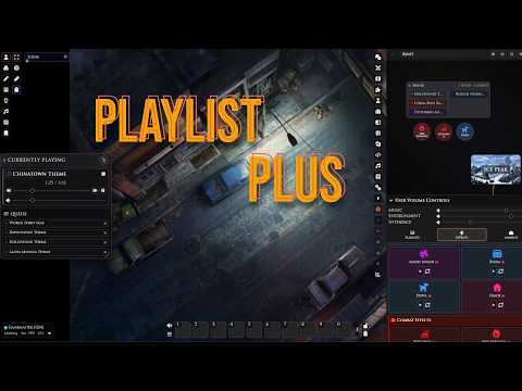 Foundry VTT - Playlist Plus