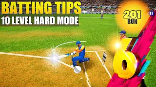 🔥 WCC3 Batting Tips, Godly 2 10 Level Hard mode Batting Tips !!