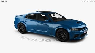 Dodge Charger SRT Hellcat Wide body 2022 3D model by 3DModels.org