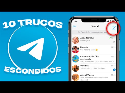 Vídeo: Com Cercar Canals En Un IPhone En Un Telegrama