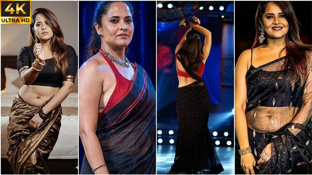 Anasuya Bhardwaj - Tamil Actress - Hot Vertical Edit - 4k60fps - UHD - item song 