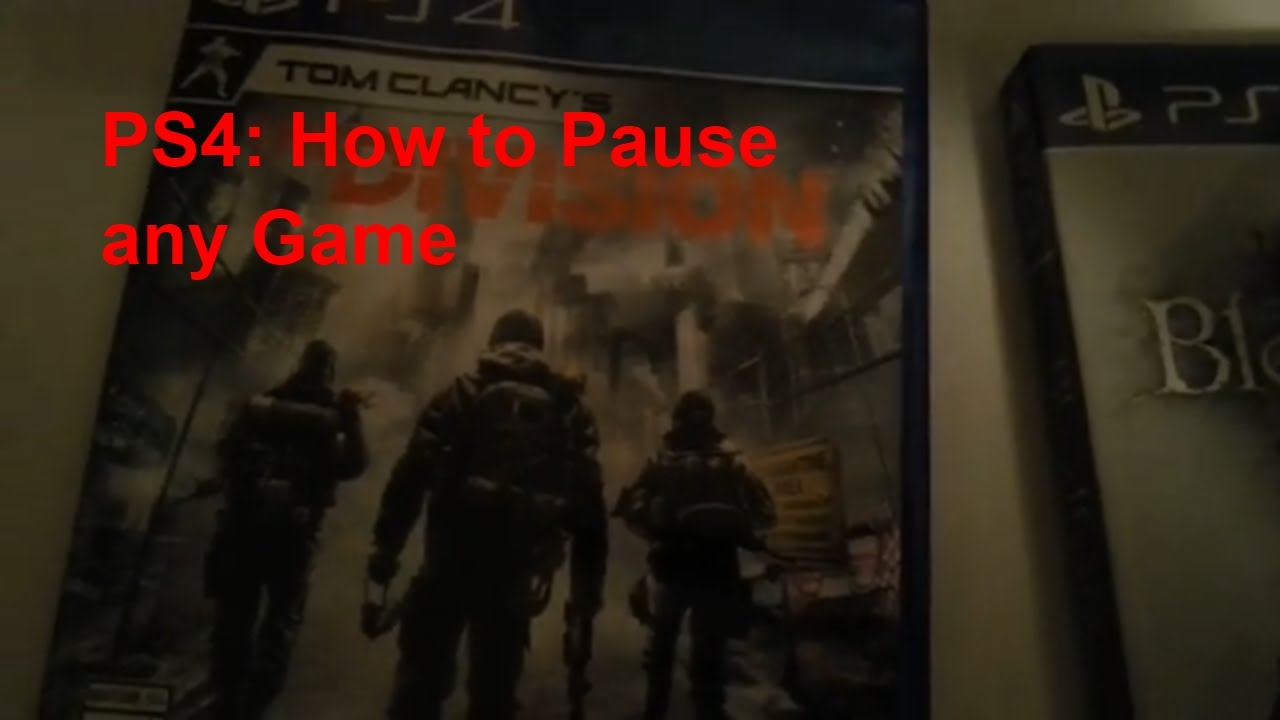 Ps4: How To Pause Any Game (Especially If You Are Recording Gameplay) - [Check Description]