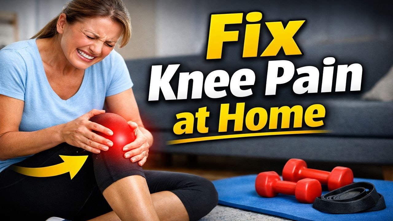 Best Exercise to Reduce Knee Pain at Home | Seniors Health Score - YouTube