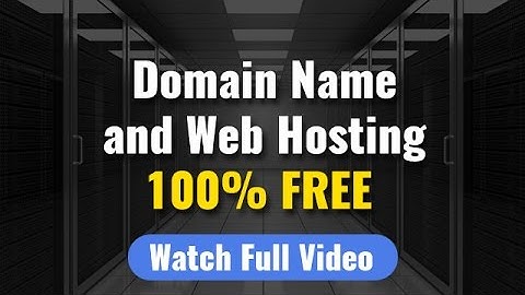Free Domain name and web hosting full video release