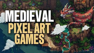 TOP 10 Great Medieval Fantasy Pixel Art Games You Must Play screenshot 3