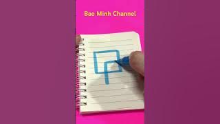 Cách vẽ hình khối lập phương 🙃#shortvideo #shorts #trendingshorts #trending #youtubeshorts #video