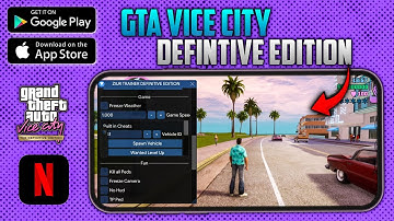GTA VICE CITY Definitive Edition Mobile (Android/iOS) NEW CLEO MOD Menu Cheat - 4K GFX Graphics