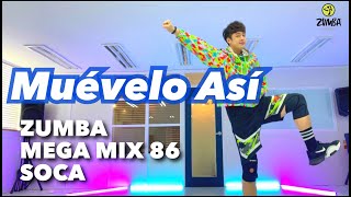 Zumba MegaMix86 Soca / Muevelo Asi by Jeison El Brother / DANCE WORKOUT / Burning Fit Dance