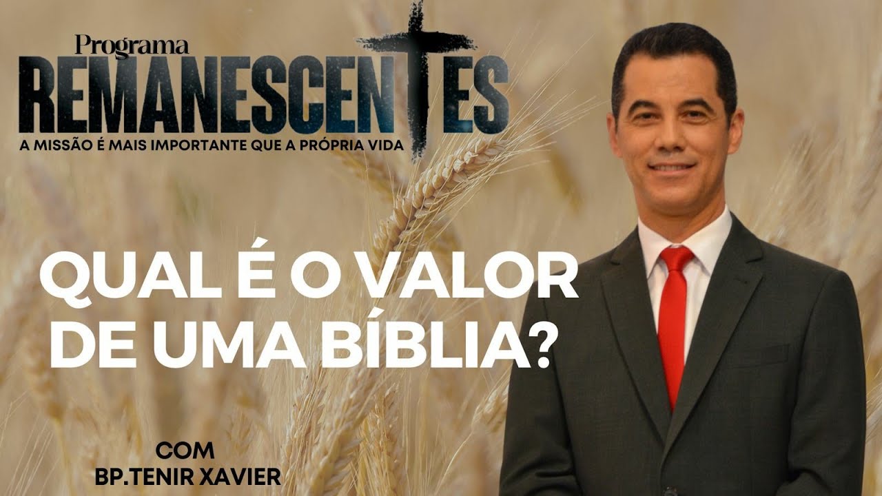 Qual é o valor de uma Bíblia? - YouTube