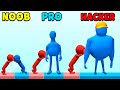 NOOB vs PRO vs HACKER - Pusher 3D