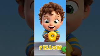  Color Names For Kids  Learn Colors With Donuts  Kids Learning shorts