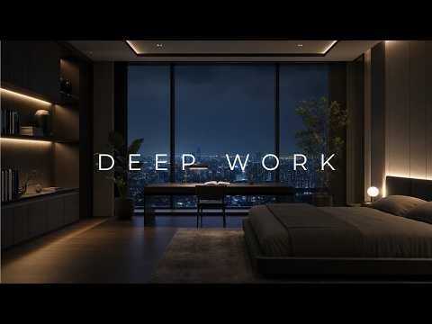 Deep Work Music ~ 1 Hour Mix: Structured Focus Beats for Study ~ Writing & Clear Attention