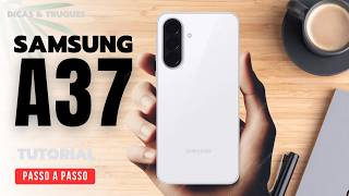 Como gravar a tela sem nenhum som somente a tela no Samsung Galaxy A37