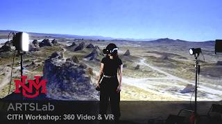 CITH Workshop: 360 VR Video Player - Unity for HTC VIVE | UNM ARTSLab screenshot 3