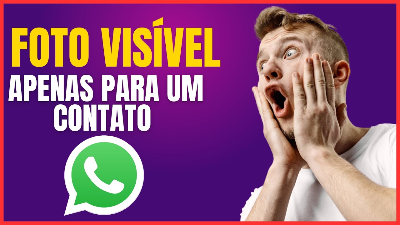 COMO COLOCAR FOTO DO PERFIL DO WHATSAPP PARA APENAS UM CONTATO - YouTube
