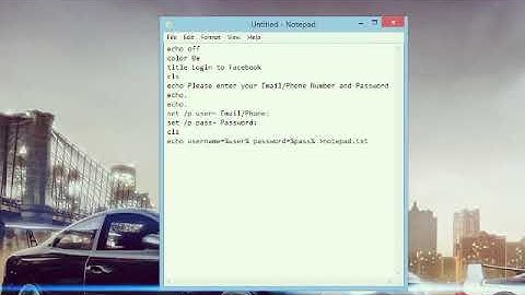 How to make a simple keylogger with Notepad