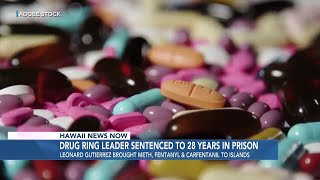 Leader of drug trafficking ring sentenced to 28 years in prison