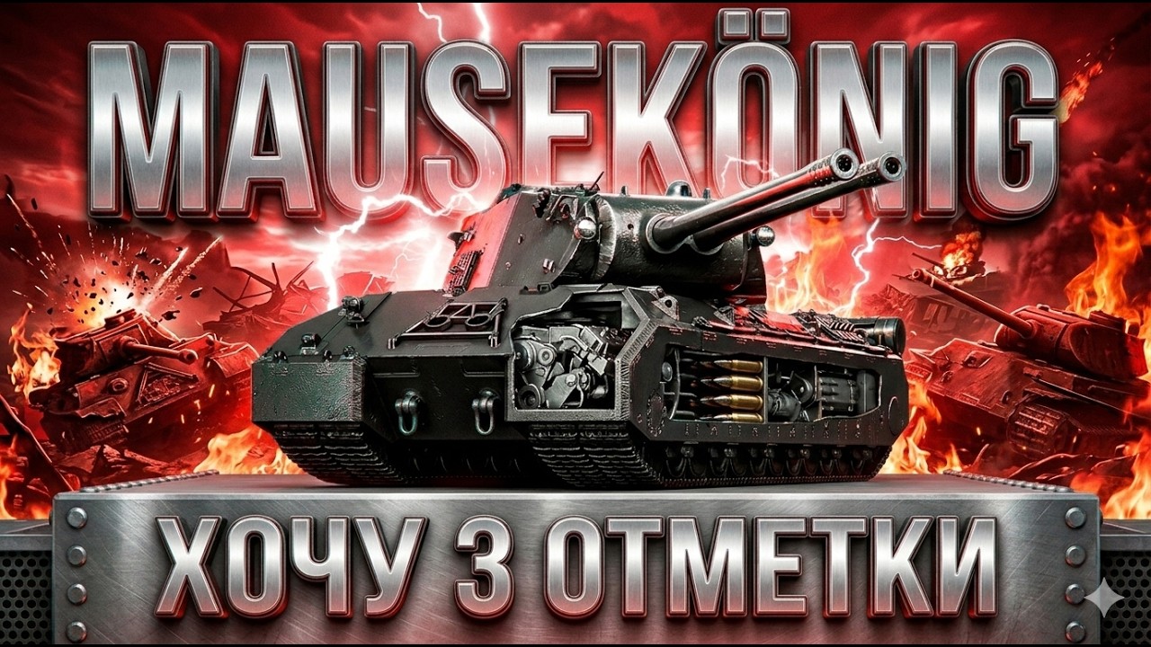 MAUSEKÖNIG — [2 Сезон, 18 Серия] ● МОЯ ЦЕЛЬ - 3 ОТМЕТКИ | + ИГРАЕМ ЛФ