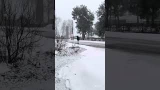13.04.2025. пгт Демьяново, улица Комсомольская. Подосиновикий район. Кировская область