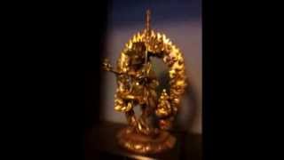 820 Singa Vaktra Singavaktra sculpture tibet tibetan art gilt bronze sculptures - Singha