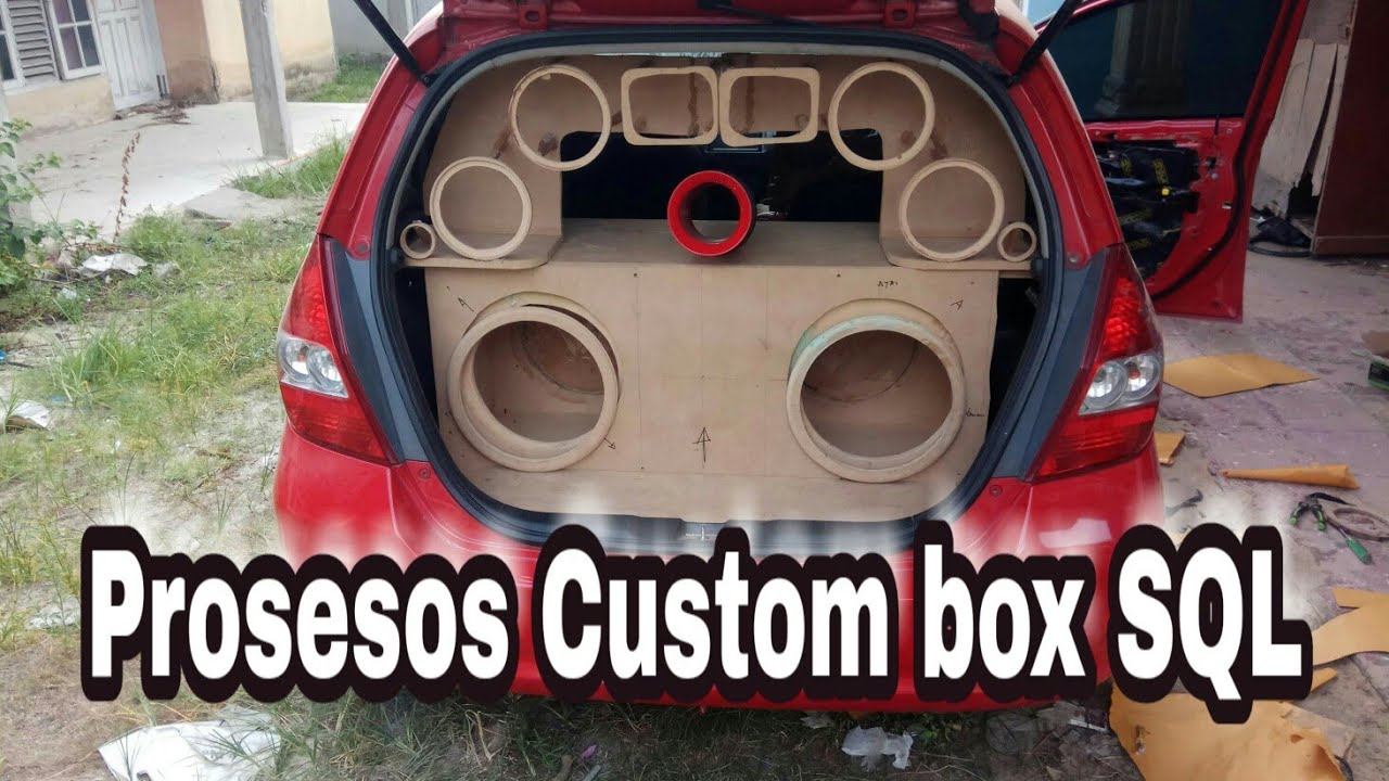 Custom Box Audio Sql PROSES CUSTOM BOX SQL // PART#1 - YouTube