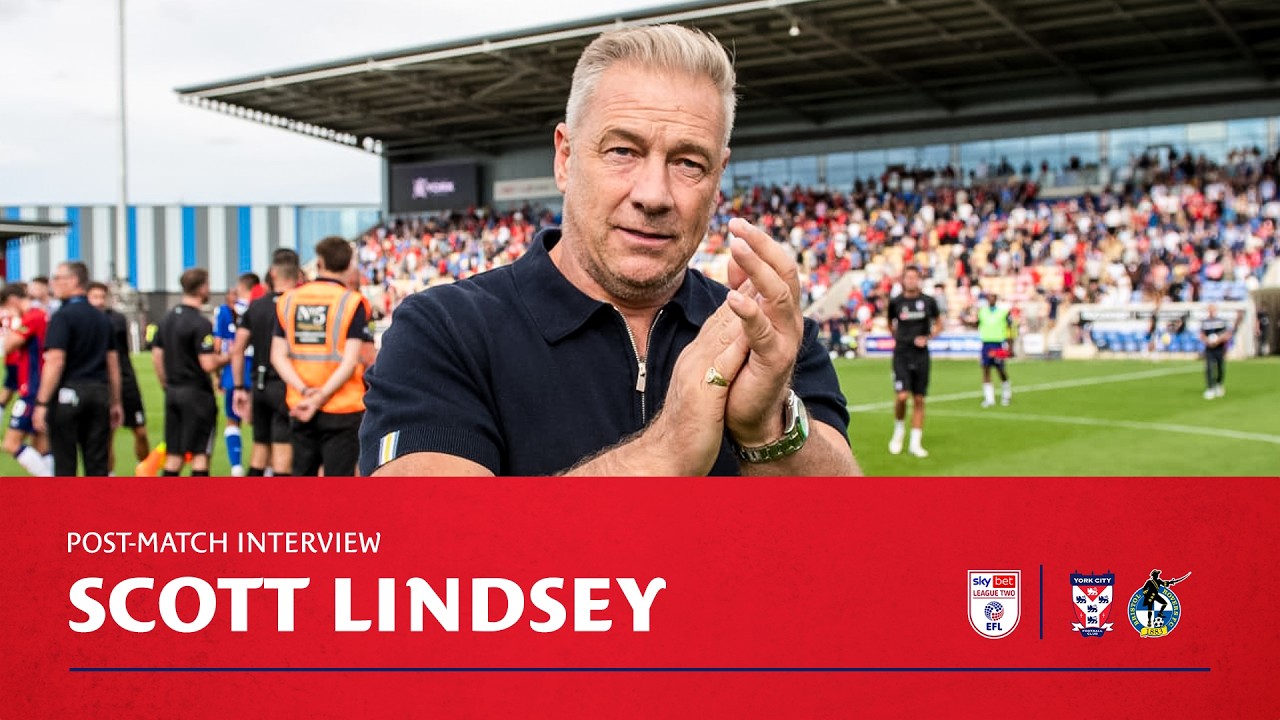 💬 Post-Match Interview | Scott Lindsey | Bristol Rovers (H)