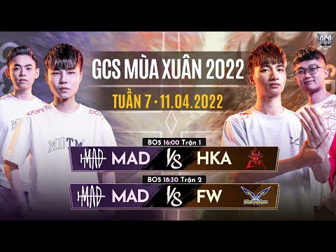 TƯỜNG THUẬT TIẾNG VIỆT: FLASH WOLVES vs MAD TEAM| GCS MÙA XUÂN 2022 - 11/04