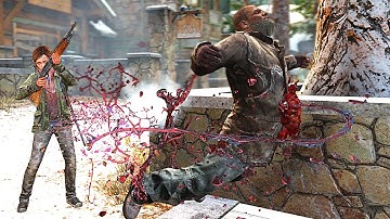 Young Ellie Aggressive Gameplay ● The Last Of Us Remastered