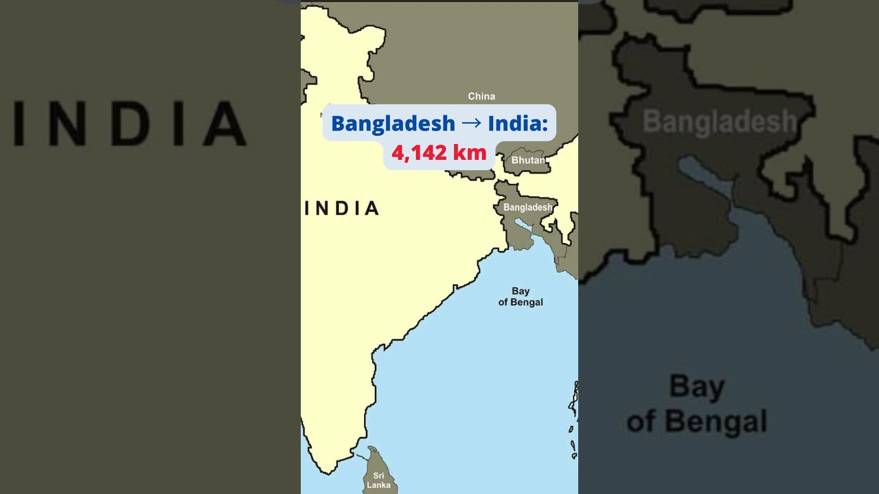 Top 10 Longest International Land Borders
