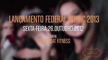 Lançamento Federal Music 2013 com PETE THA ZOUK :: Extended Promo Video