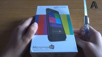 Micromax Mad Unboxing