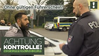 "Sie dürfen dieses Fahrzeug nicht führen!" ❌ Fahren ohne Fahrerlaubnis! | Achtung Kontrolle image