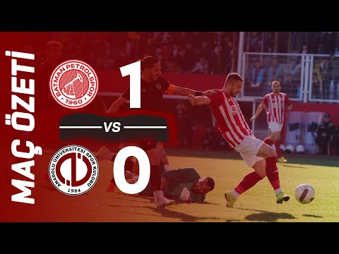 TPAO BATMAN PETROLSPOR 1-0 ANADOLU ÜNİVERSİTESİ MAÇ ÖZETİ | TFF 3.Lig 2. Grup 21. Hafta