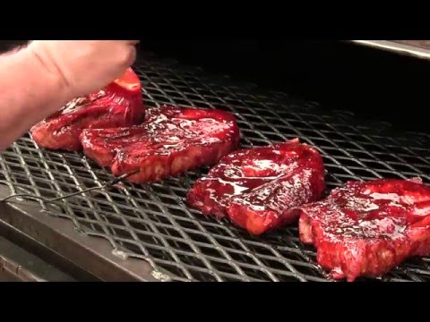 Country Style Pork Strips with a Root Beer glaze Recipe