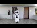 Sai shotokan karate kata 9 bassai dai salem sankaran