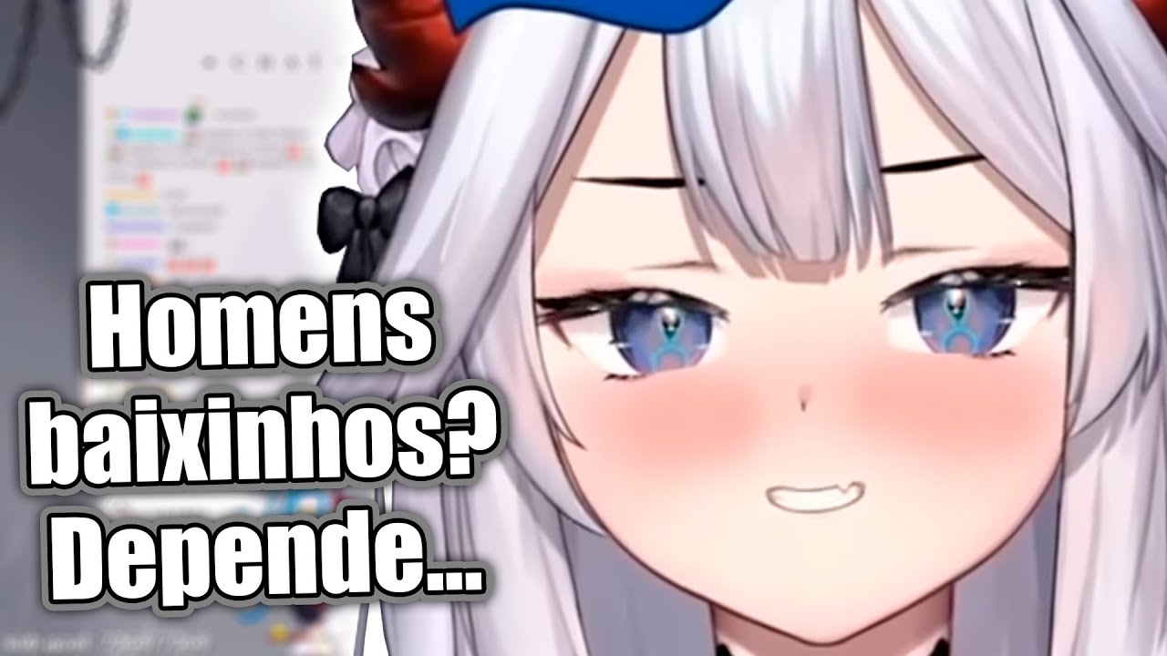 Veibae comenta a altura ideal de um homem para namorar com ela | Vshojo sub BR