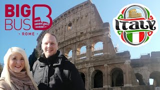 Exploring Italy Rome | Big Bus Tour | Colosseum | Vatican