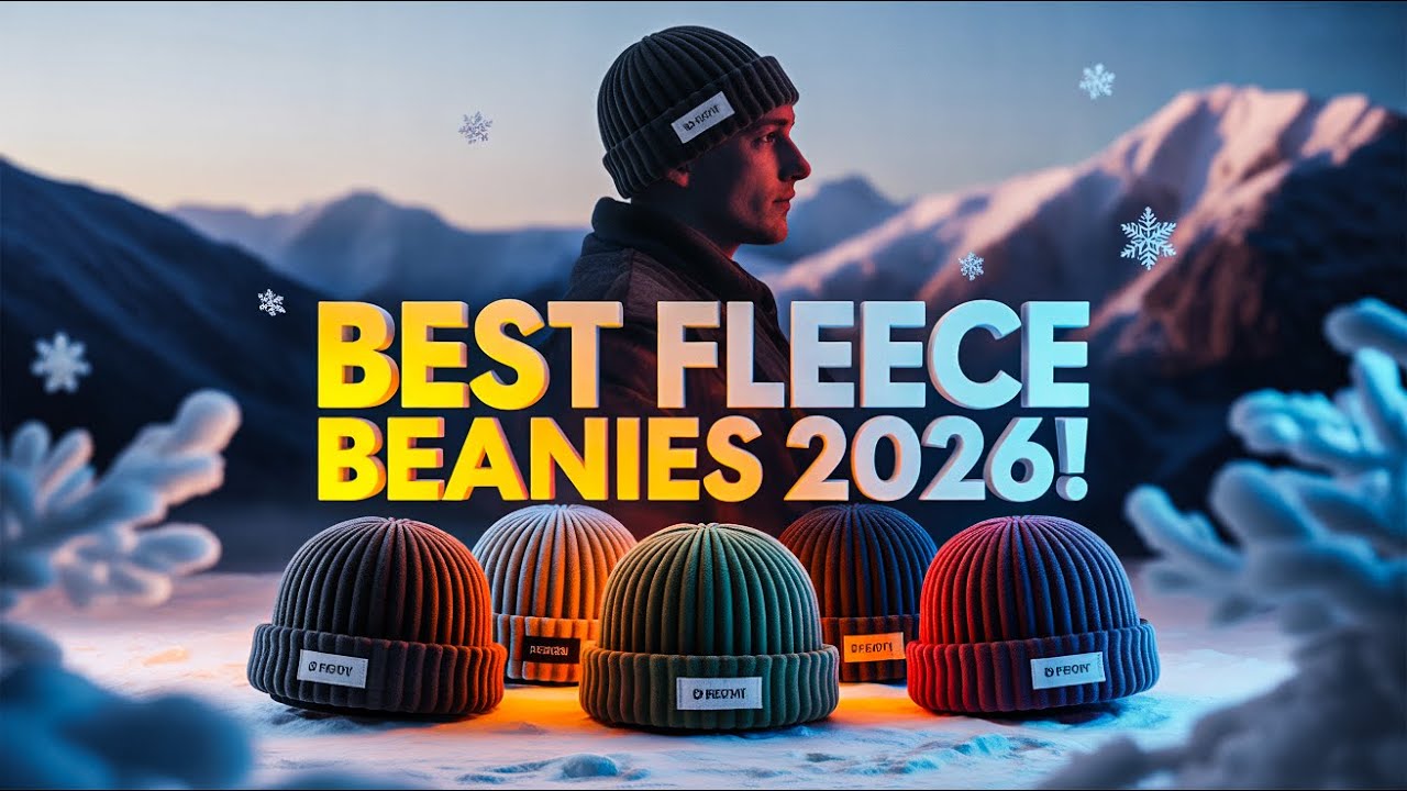 Топ-5 лучших флисовых шапок для холодной погоды 2026 года! 🔥