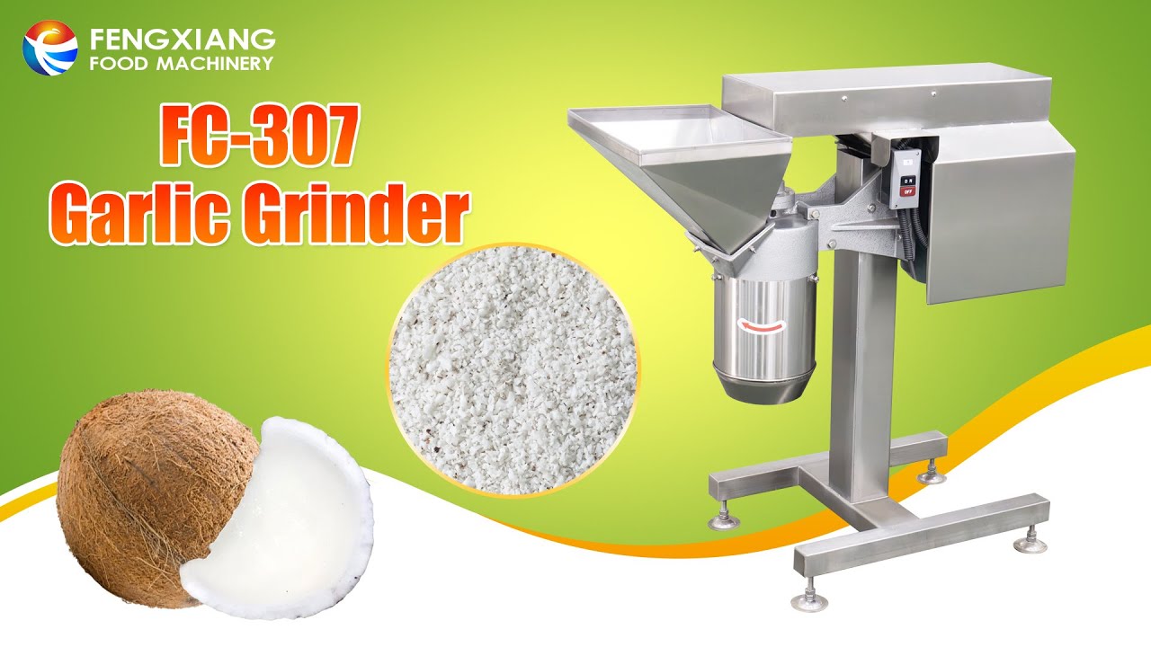 FC-307 Electric Automatic Garlic Ginger Pepper Grinder Machine Tomato Coconut Paste Grinding Machine