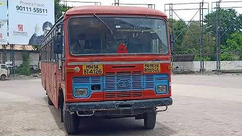 MSRTC Lal Pari Parner - Ahmednagar - Parner At Maliwada Stand