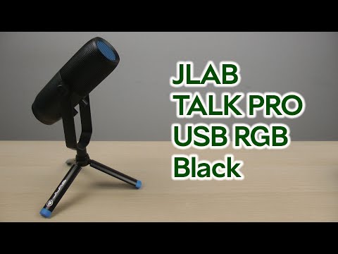 Мікрофон JLAB TALK PRO USB RGB Black (MTALKPRORBLK4), видео 1